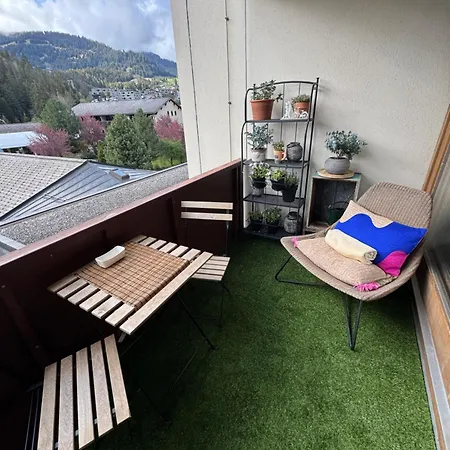 Modern Apt, Swimming Pools, Wellness & Tennis Appartamento Laax